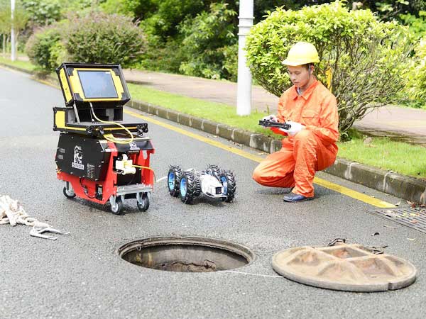 新竹镇管道机器人检测